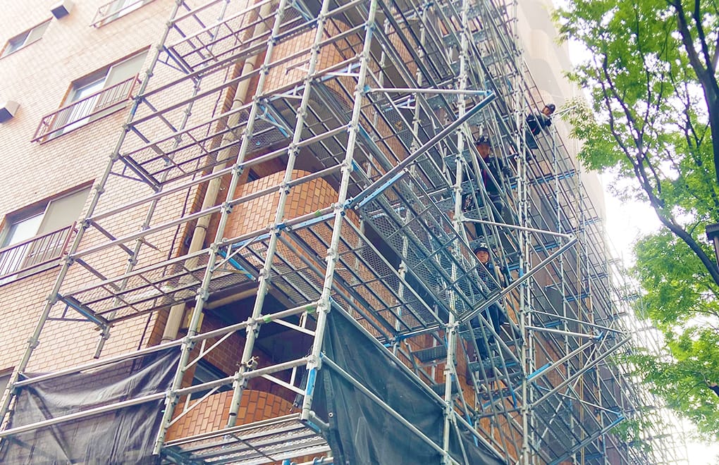 足場工事